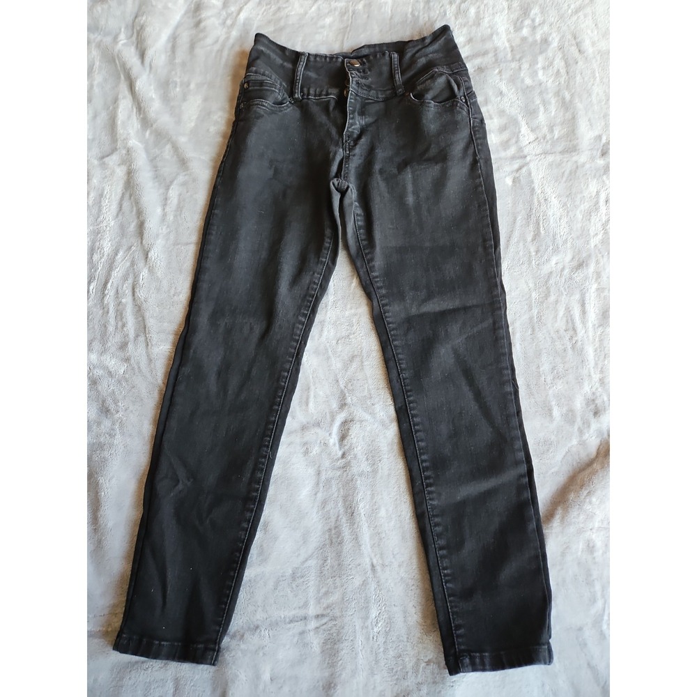 Enjeans Denim Jeans Woman Black Size 9